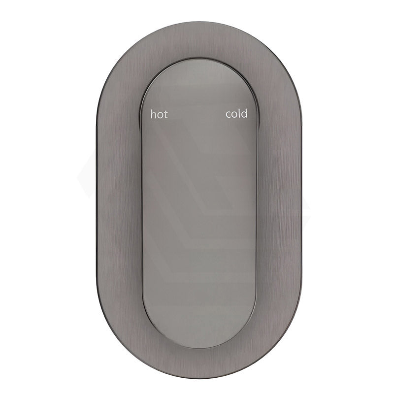 Bella Vista Lantra Oval Solid Brass Wall Mixer for Shower and Bath Available In Colours
