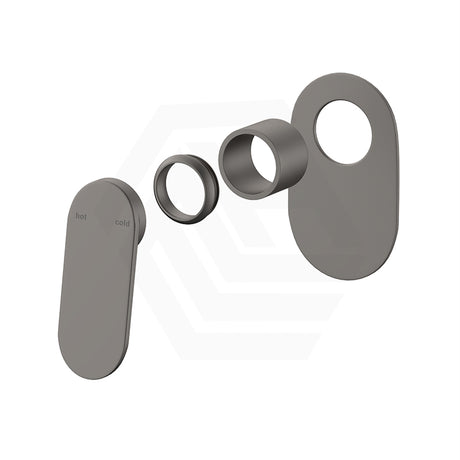 Bella Vista Lantra Oval Solid Brass Wall Mixer Trim Kits Only for Shower and Bath Available In Colours