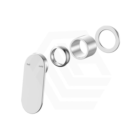 Bella Vista Lantra Round Solid Brass Wall Mixer Trim Kits Only for Shower and Bath Available In Colours