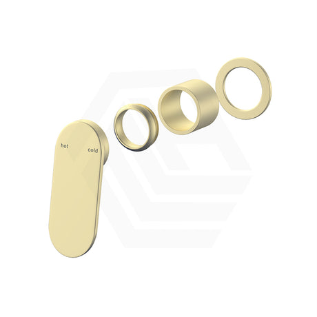 Bella Vista Lantra Round Solid Brass Wall Mixer Trim Kits Only for Shower and Bath Available In Colours