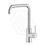Bella Vista Mica Soft-Square Stainless Steel Sink Mixer Chrome
