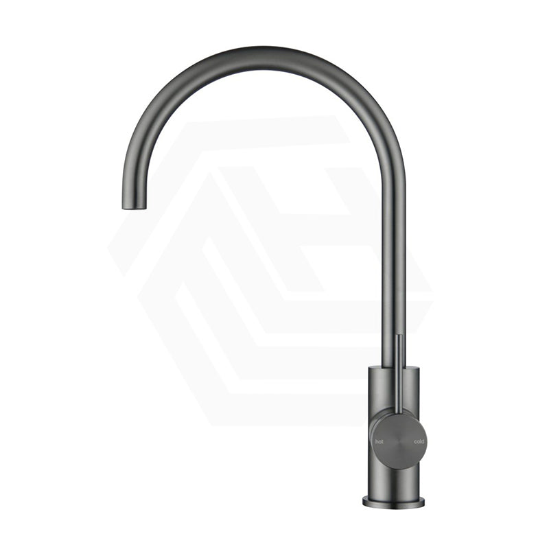 Bella Vista Mica Gooseneck Stainless Steel Sink Mixer Variant Colour Available