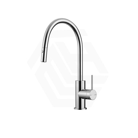 Bella Vista Mica Gooseneck Stainless Steel Pull-Out Sink Mixer Variant Colour Available