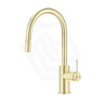 Bella Vista Mica Gooseneck Stainless Steel Pull-Out Sink Mixer French Gold