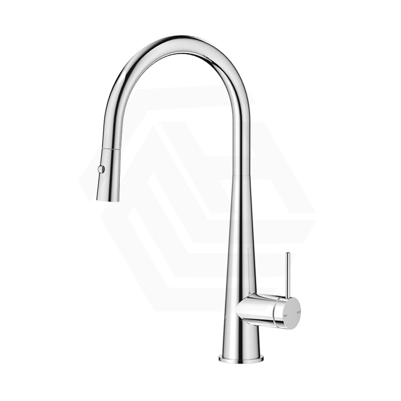 Bella Vista Mica Stainless Steel Pull-Out Cone Sink Mixer Chrome
