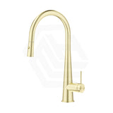 Bella Vista Mica Stainless Steel Pull-Out Cone Sink Mixer French Gold