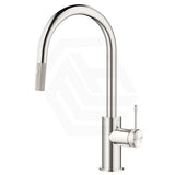 Bella Vista Mica Fluted Stainless Steel Pull-Out Gooseneck Sink Mixer Variant Colour Available