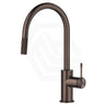 Bella Vista Mica Fluted Stainless Steel Pull-Out Gooseneck Sink Mixer Variant Colour Available