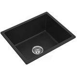 550x450x220mm Bella Vista Fomos Granite Stone Kitchen Sink Single Bowl Top/Undermount