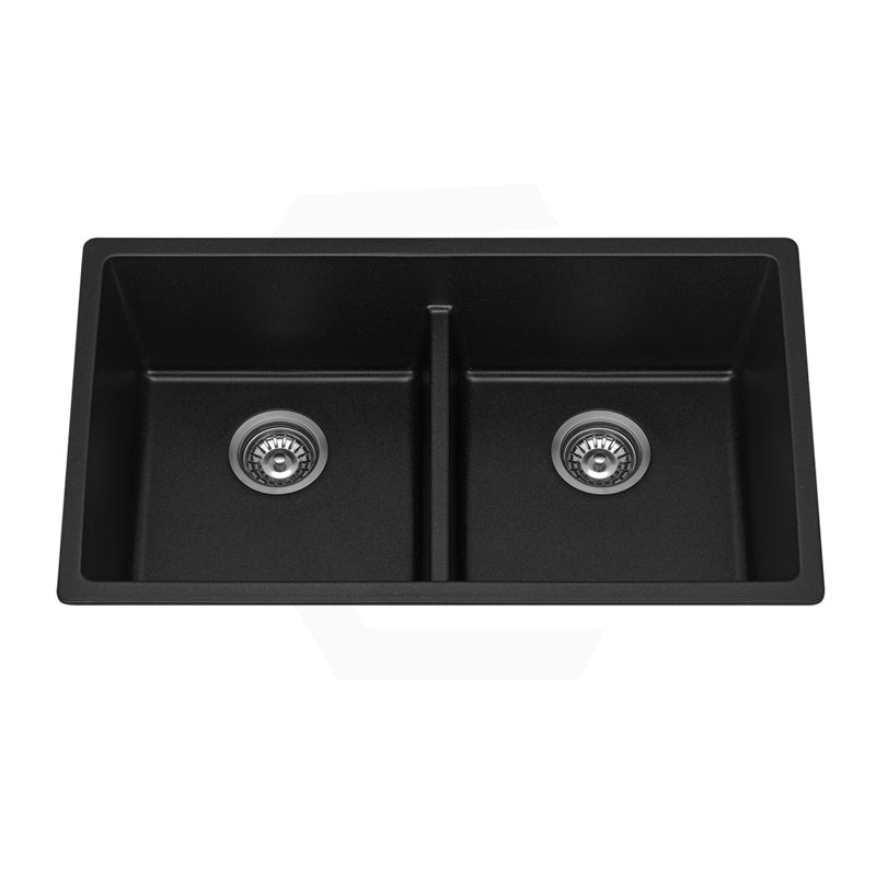 790x460x250mm Bella Vista Fomos Granite Stone Kitchen Sink Double Bowls Top/Undermount - Colour Available