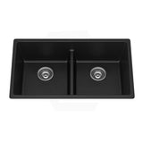 790x460x250mm Bella Vista Fomos Granite Stone Kitchen Sink Double Bowls Top/Undermount - Colour Available
