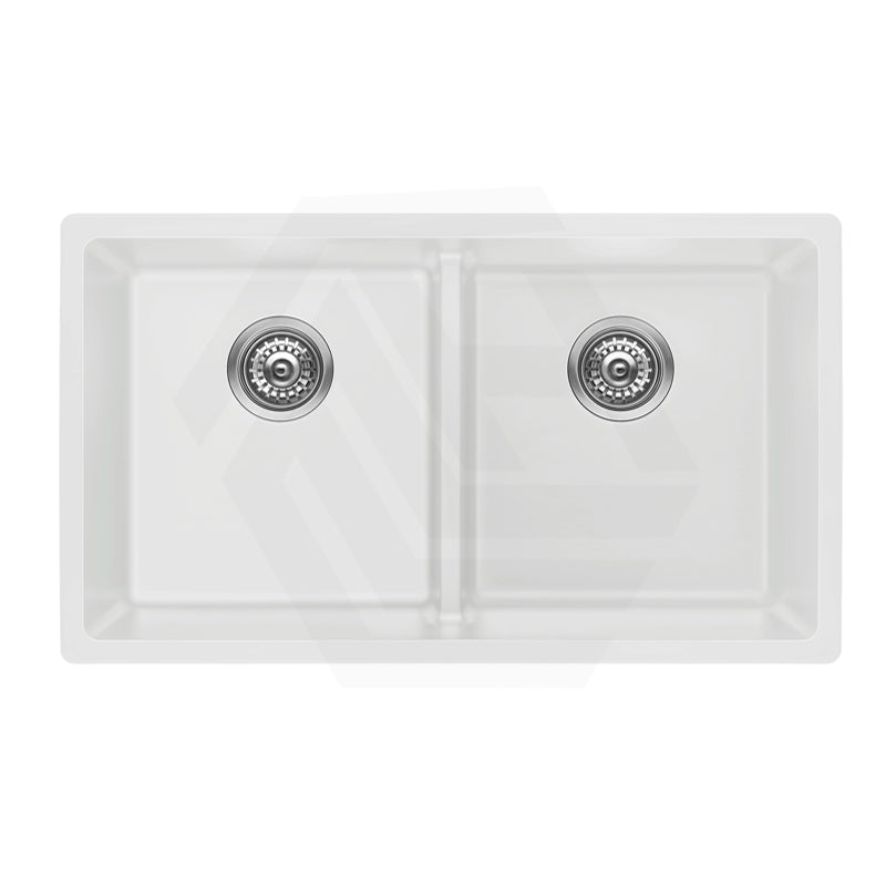 790x460x250mm Bella Vista Fomos Granite Stone Kitchen Sink Double Bowls Top/Undermount - Colour Available