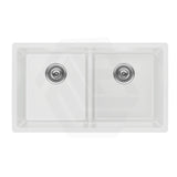 790x460x250mm Bella Vista Fomos Granite Stone Kitchen Sink Double Bowls Top/Undermount - Colour Available