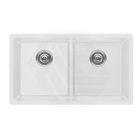 790x460x250mm Bella Vista Fomos Granite Stone Kitchen Sink Double Bowls Top/Undermount - Colour Available