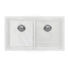 790x460x250mm Bella Vista Fomos Granite Stone Kitchen Sink Double Bowls Top/Undermount - Colour Available