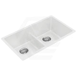 790x460x250mm Bella Vista Fomos Granite Stone Kitchen Sink Double Bowls Top/Undermount - Colour Available