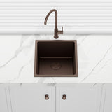 380x440x250mm Bella Vista Luminare 1.2mm Top/Undermount Single Bowl Kitchen Sink Stainless Steel - Colour Available