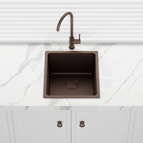 380x440x250mm Bella Vista Luminare 1.2mm Top/Undermount Single Bowl Kitchen Sink Stainless Steel - Colour Available