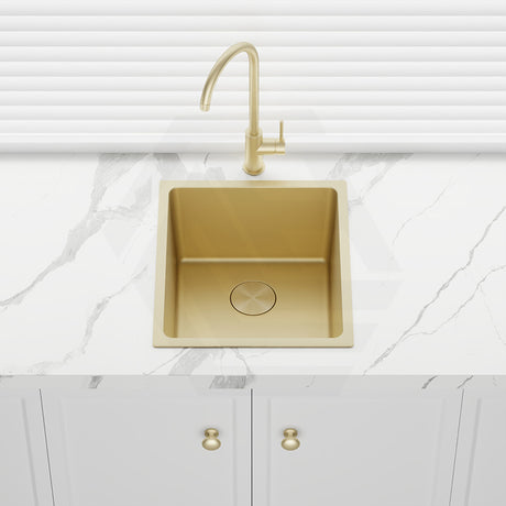 380x440x250mm Bella Vista Luminare 1.2mm Top/Undermount Single Bowl Kitchen Sink Stainless Steel - Colour Available