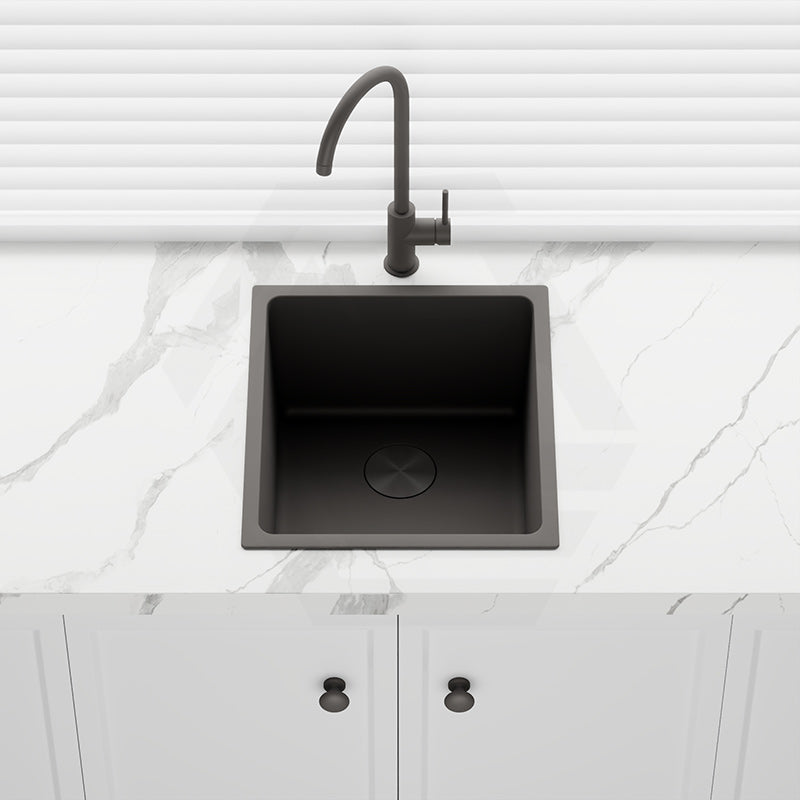 380x440x250mm Bella Vista Luminare 1.2mm Top/Undermount Single Bowl Kitchen Sink Stainless Steel - Colour Available