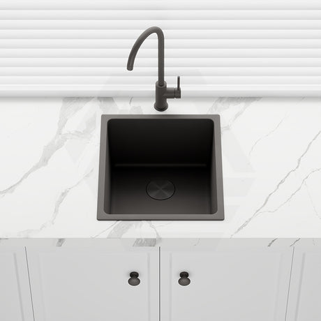 380x440x250mm Bella Vista Luminare 1.2mm Top/Undermount Single Bowl Kitchen Sink Stainless Steel - Colour Available