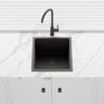 380x440x250mm Bella Vista Luminare 1.2mm Top/Undermount Single Bowl Kitchen Sink Stainless Steel - Colour Available