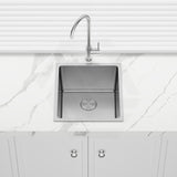 380x440x250mm Bella Vista Luminare 1.2mm Top/Undermount Single Bowl Kitchen Sink Stainless Steel - Colour Available