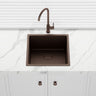 440x440x250mm Bella Vista Luminare 1.2mm Top/Undermount Single Bowl Kitchen Sink Stainless Steel - Colour Available