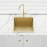 440x440x250mm Bella Vista Luminare 1.2mm Top/Undermount Single Bowl Kitchen Sink Stainless Steel - Colour Available