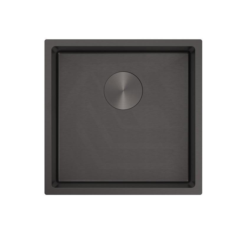 440x440x250mm Bella Vista Luminare 1.2mm Top/Undermount Single Bowl Kitchen Sink Stainless Steel - Colour Available