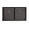 760x440x250mm Bella Vista Luminare 1.2mm Top/Undermount Double Bowls Kitchen Sink Stainless Steel - Colour Available