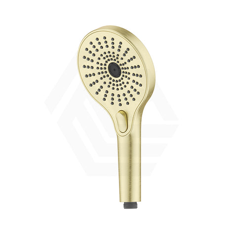 Bella Vista Mica Round ABS Air 3 Functions Shower Handheld Only Available In Colors