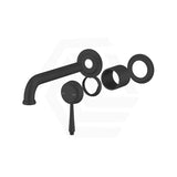 Bella Vista Mica Heritage 185mm Stainless Steel Wall Mixer with Spout Trim Kit Only Variant Colour Available