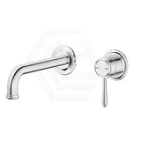 Bella Vista Mica Heritage 185mm Stainless Steel Wall Mixer with Spout Variant Colour Available