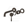 Bella Vista Mica Heritage 185mm Stainless Steel Wall Mixer with Spout Trim Kit Only Variant Colour Available