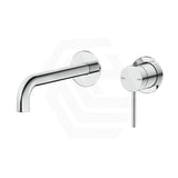 Bella Vista Mica Wall-Spout Combo Curved Spout 2P Trim Kit Only Chrome