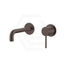 Bella Vista Mica 185mm Stainless Steel Wall Mixer with Spout Variant Colour Available