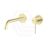 Bella Vista Mica Wall-Spout Combo Curved Spout 2P Trim Kit Only French Gold