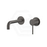 Bella Vista Mica 185mm Stainless Steel Wall Mixer with Spout Variant Colour Available
