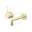 Bella Vista Mica Wall-Spout with Mixer Combo 2P Upwards Handle TRIM KIT Only French Gold
