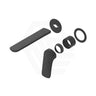 Bella Vista Kaza 185mm Wall Mixer with Spout Trim Kit Only Round Cover Plates Variant Colour Available