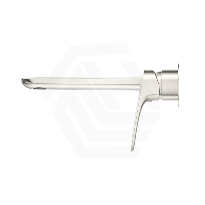 Bella Vista Kaza 185mm Wall Mixer with Spout Trim Kit Only Round Cover Plates Variant Colour Available