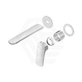 Bella Vista Kaza 185mm Wall Mixer with Spout Trim Kit Only Round Cover Plates Variant Colour Available