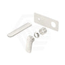 Bella Vista Kaza 185mm Wall Mixer with Spout Trim Kit Only Rectangle Cover Plate Variant Colour Available