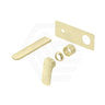 Bella Vista Kaza 185mm Wall Mixer with Spout Trim Kit Only Rectangle Cover Plate Variant Colour Available