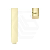 Bella Vista Kaza 185mm Rectangle Wall Mixer with Spout Variant Colour Available