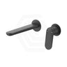 Bella Vista Lantra 185mm Wall Mixer with Spout Round Cover Plates Variant Colour Available