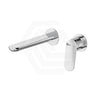 Bella Vista Lantra 185mm Wall Mixer with Spout Round Cover Plates Variant Colour Available