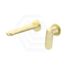 Bella Vista Lantra 185mm Wall Mixer with Spout Round Cover Plates Variant Colour Available
