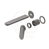 Bella Vista Lantra 185mm Wall Mixer with Spout Trim Kit Only Round Cover Plates Variant Colour Available